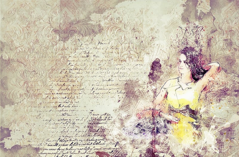 Vintage Collage Art